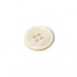  
Four-mother-of-pearl button-hole button with hem: 2,0 cm