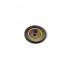  
bottone 2 buchi madreperla medio spessore con particolare dorato: 2,2 cm