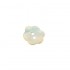  
2 flower thin mother-of-pearl button holes: 1,6 cm