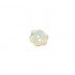  
2 flower thin mother-of-pearl button holes: 1,4 cm