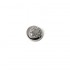  
bottone effetto metallo con particolare strass: 1,5 cm
