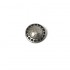  
button with a metal effect in the central part: 2,2 cm
