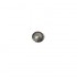  
button with a metal effect in the central part: 1,5 cm