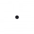  
glossy black modern button: 1,5 cm