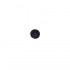  
Bottone nero moderno lucido: 2 cm