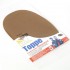  
Thermoadhesive suede patches: col brown