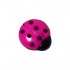  
Bottone coccinella: col fucsia