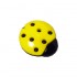  
Bottone coccinella: col giallo