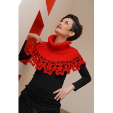 kit scaldacollo con pizzo